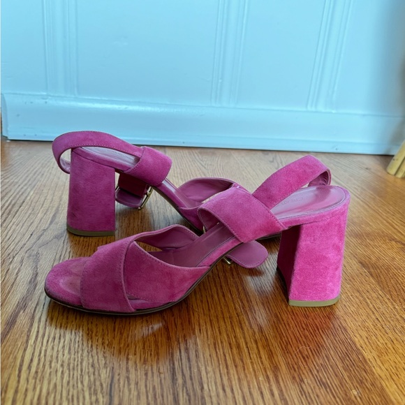 Sz 39 J Peterman hot pink sandals - Picture 5 of 5